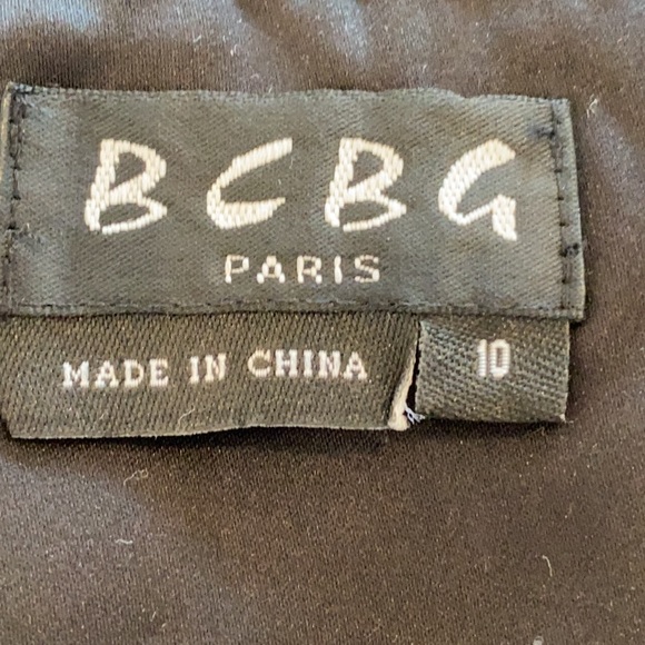 Elegant BCBG tailored party dress Size 10 - Picture 10 of 12